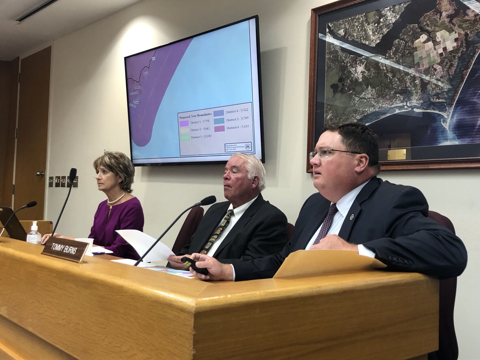 Carteret County adopts new electoral district maps based on 2020 census population data
